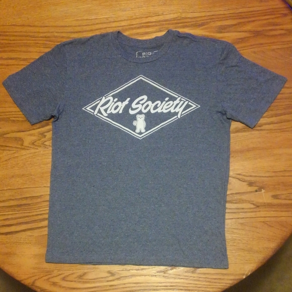 π¨ RIOT Society π₯ Shirt Made in USA πΊπΈ Small Bear Cute π» Anarchy - Picture 9 of 10